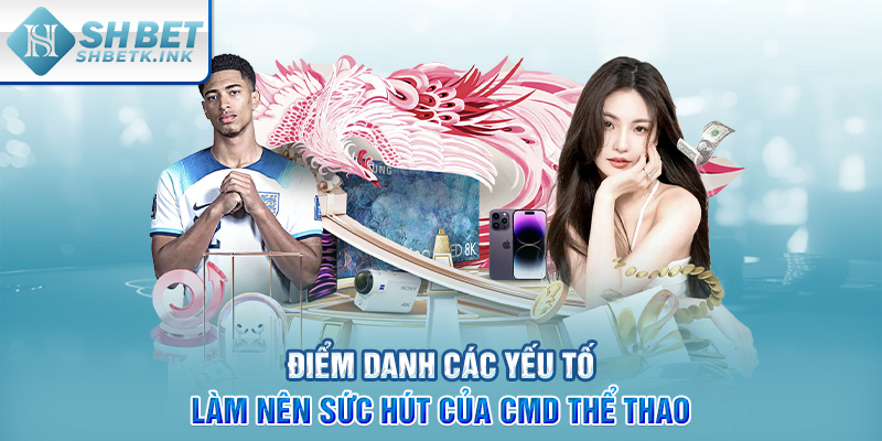 Điểm danh các yếu tố làm nên sức hút của CMD Thể Thao